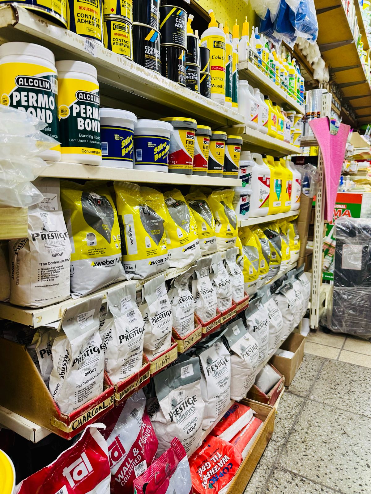Building supplies at Kismet